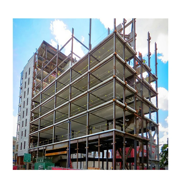 Prefabricated Multi-storeys Steel Structure Building Office building Residential building