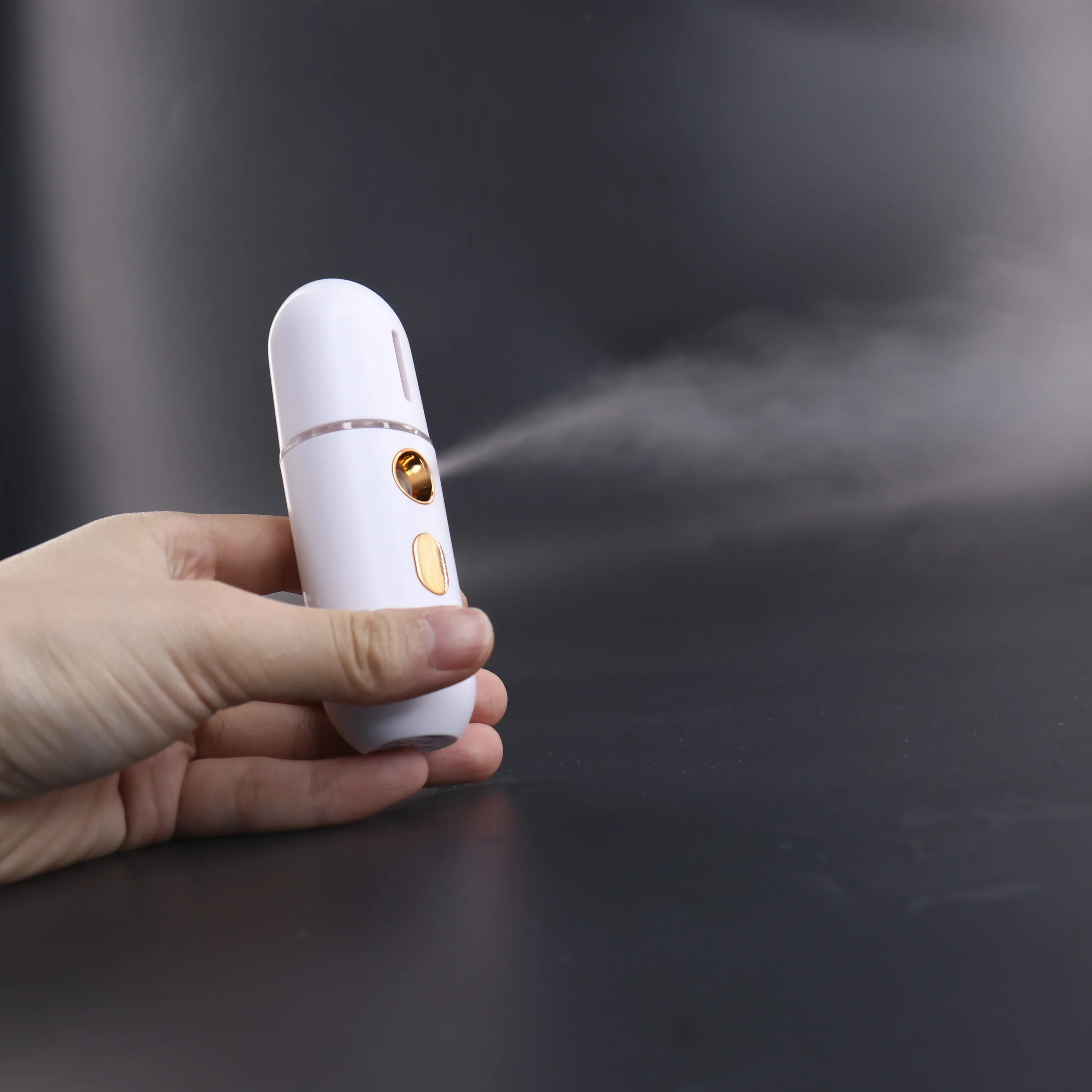 Частная торговая марка, портативный распылитель для лица, увлажняющий спрей для красоты лица, нано-распылитель для удлинения ресниц