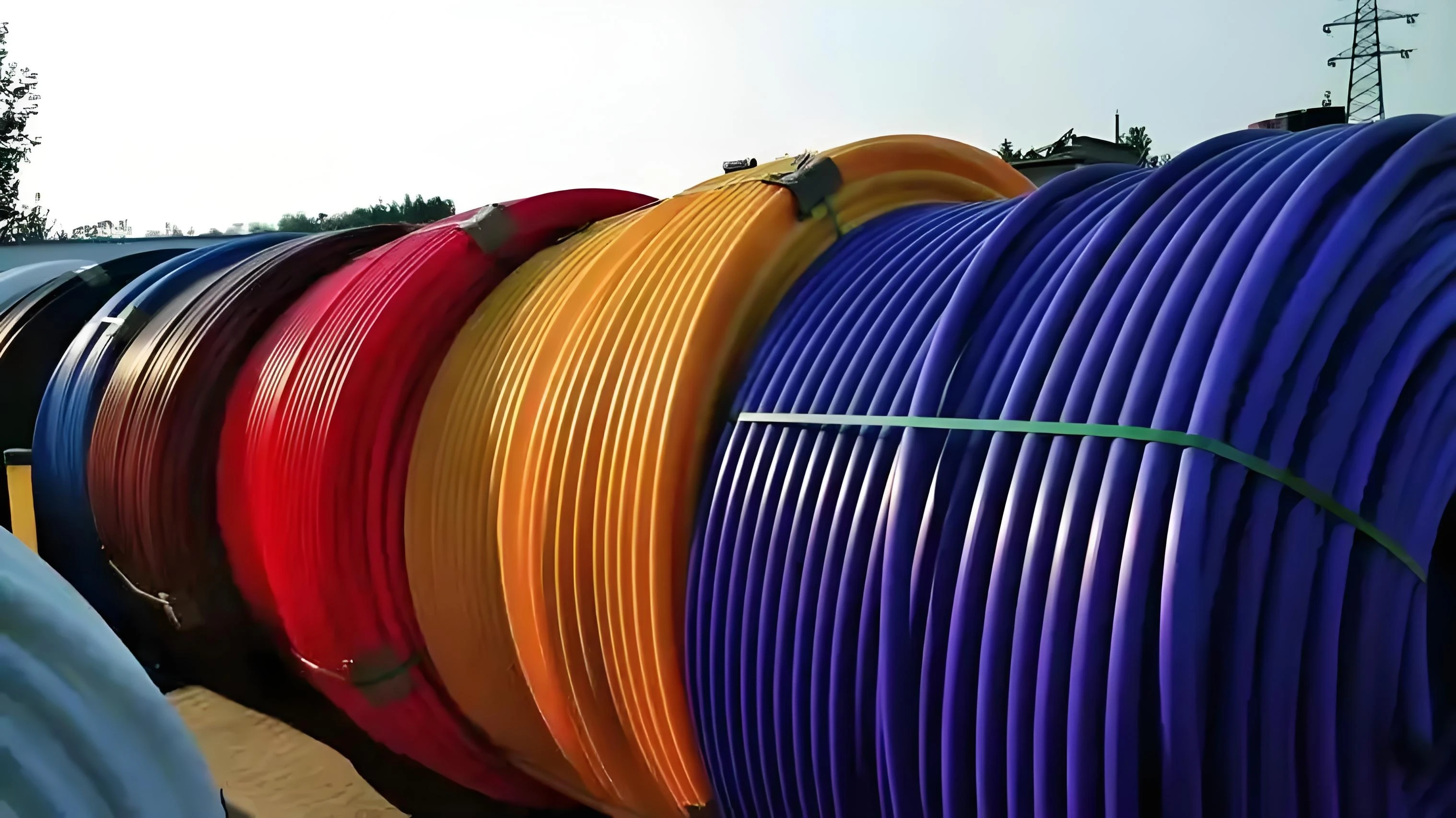 PE silicon core tube Optical fiber cable protection tube communication tube