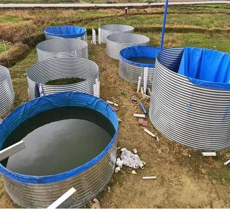 New Product Plastics Portable Indoor Tarpoline Fish Tank Tarpaulin Pond