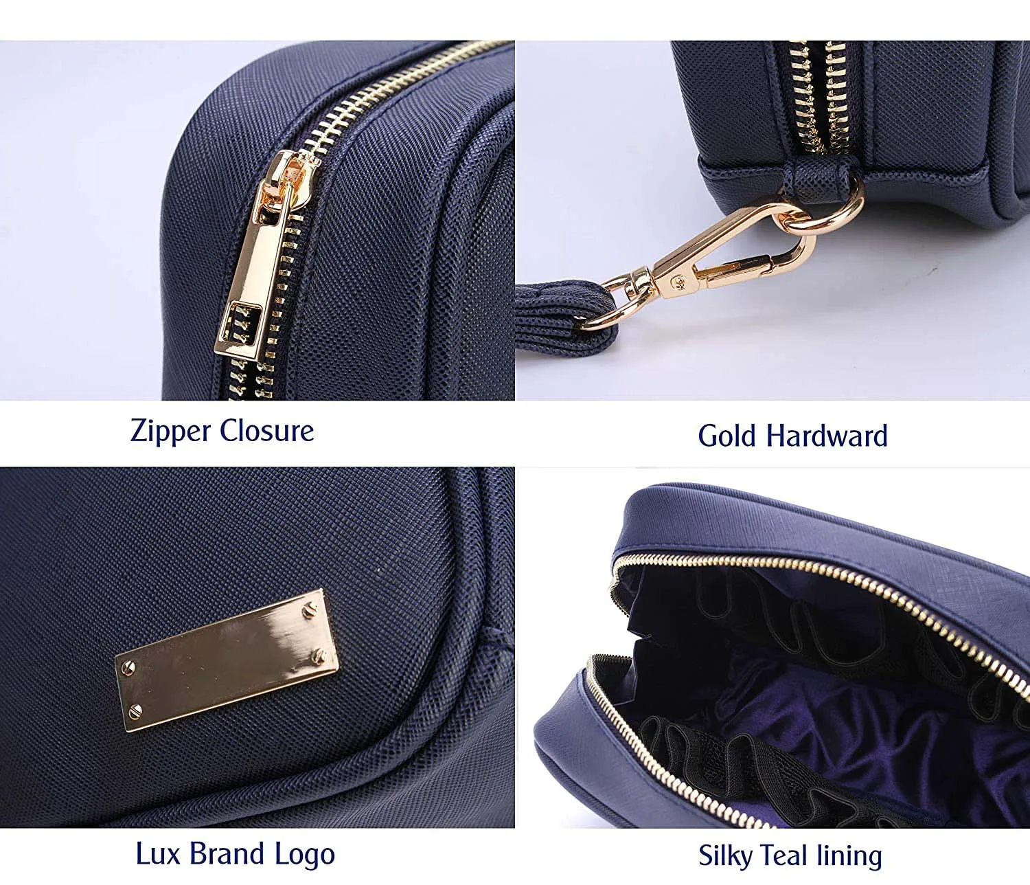 Custom Shockproof Essential Oil Bottles Organizer Travel Essential Oils Carrying Case Cosmetic Bag Pouch