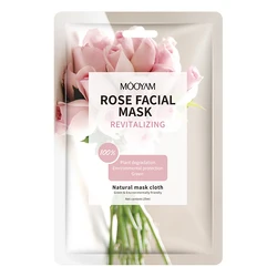 Private Label Skin Care Face Mask Beauty Fruit Mascarillasl Vitamin C Sheet Korean Cosmetic Plant Facial Mask