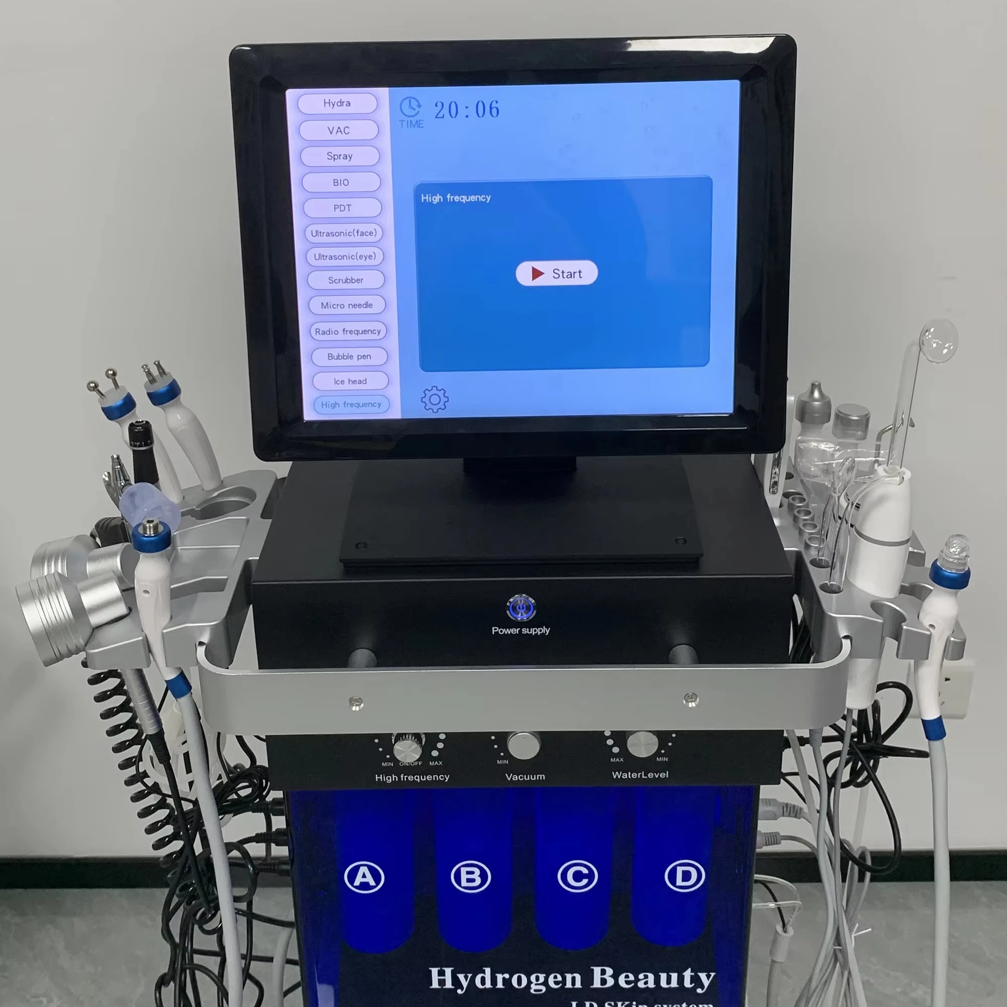 14 в 1 гидро микродермабразия кислородная струя Аква Уход за кожей лица Гидра дермабразия аппарат для