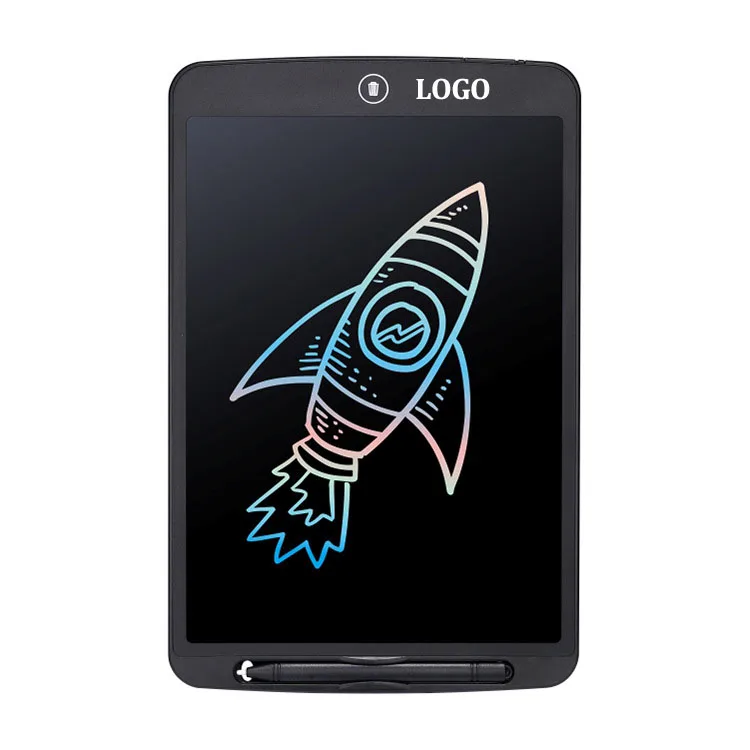 12 Inch LCD Writing Tablet One Key Erasable Drawing Board LCD Ewriter For Kids