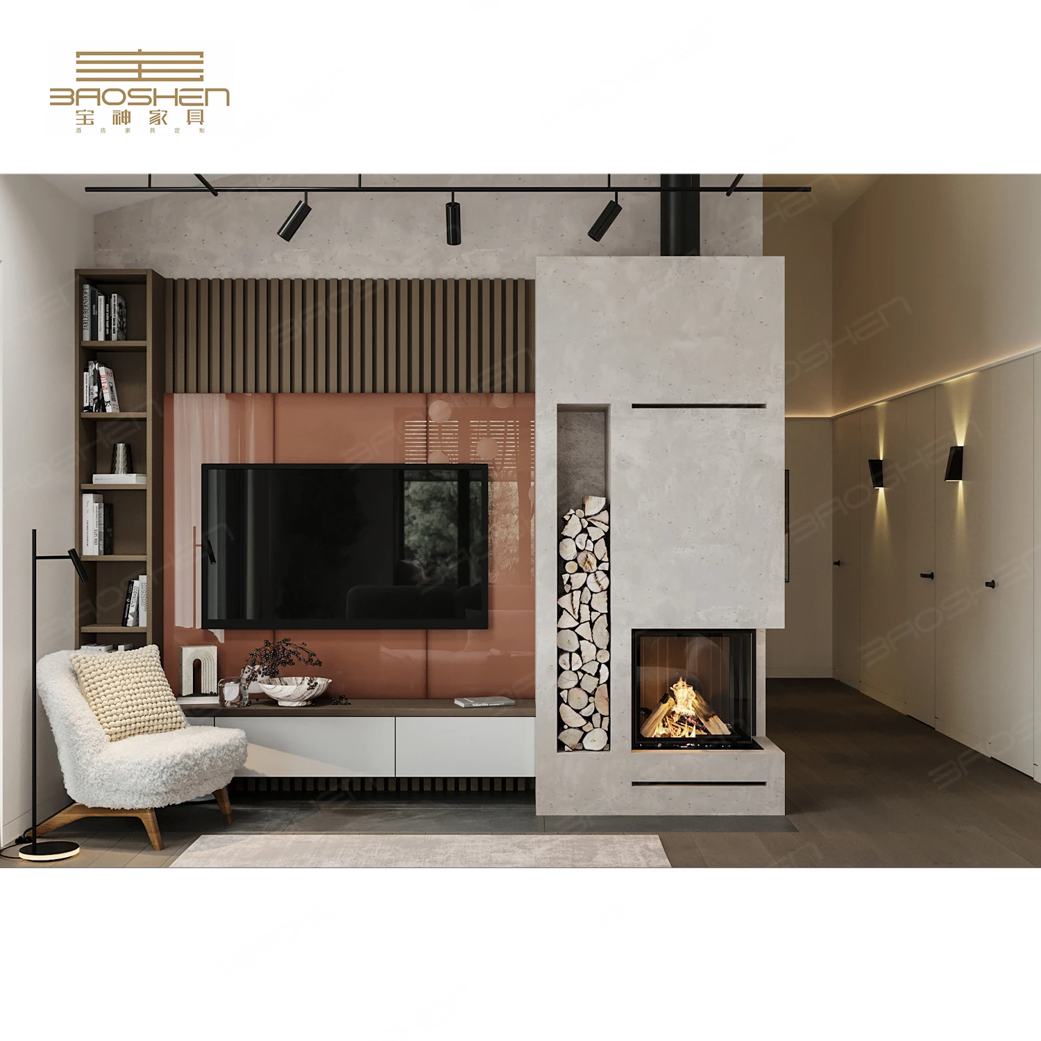 Smart Home custom Kitchen Customized Modern Furniture TV cabinet Livingroom sofa bedroom sets