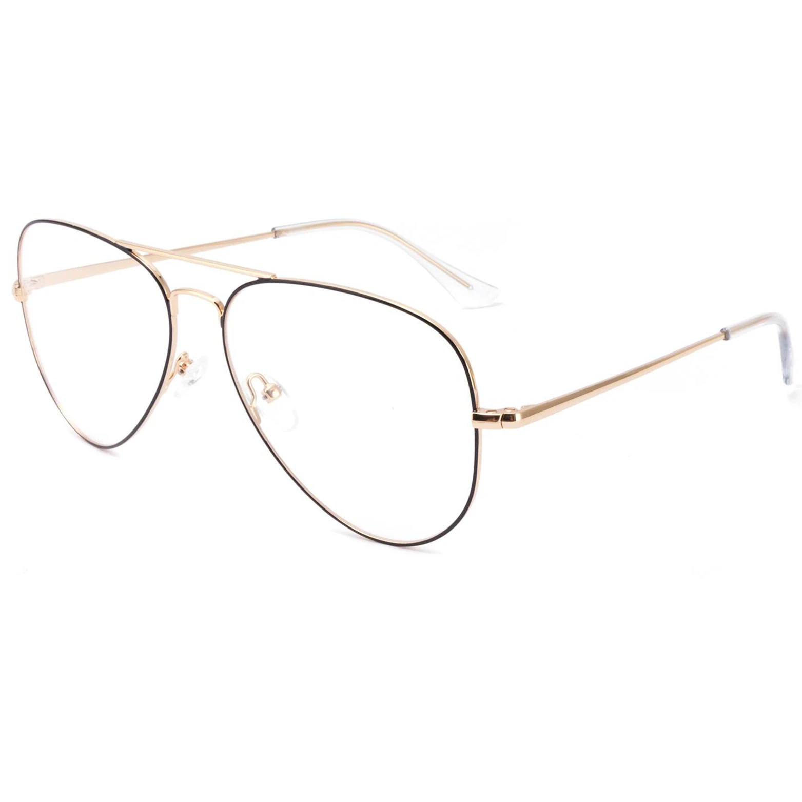 Anti blue light mobile phone glasses male computer female Toad flat light myopia lens frame optical frame