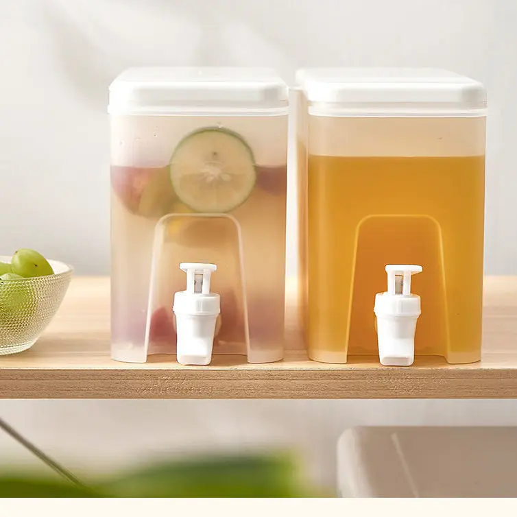 Dispensadores De Bebidas 3.5L пластиковые молоко сок спиртом дозатор напитков холодильник соковыжималка для охлажденных с краном
