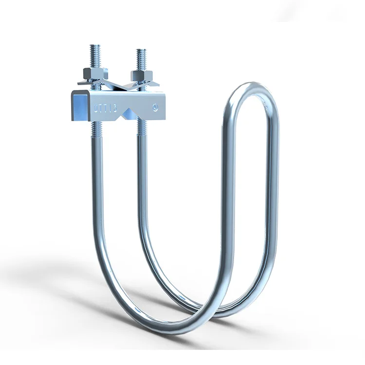 Strong durability 304 Stainless Steel Double U-Shaped Clamp U-Shaped Screw Cross U-Shaped Bolt Special-Shaped Pipe Clamp