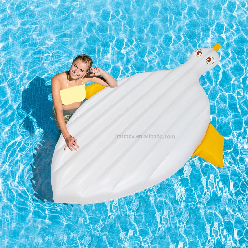 New design duck water floating mat animal cartoon Inflatable pool floats for adults kids