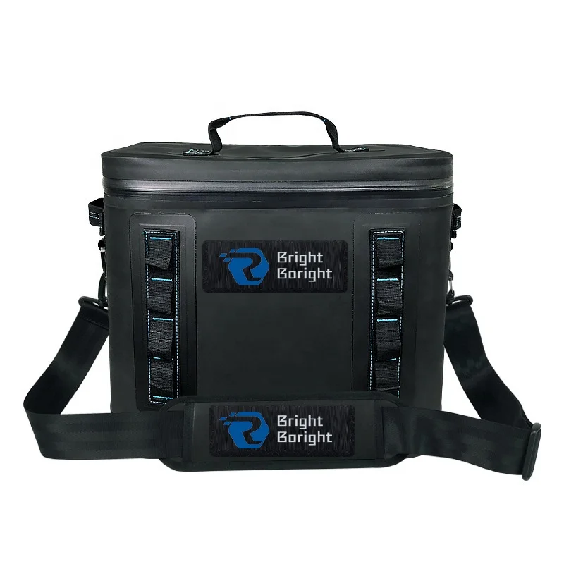wholesale 20 Cans Durable Portable waterproof soft cooler bag with  Airtight zipper OEM for frozen food