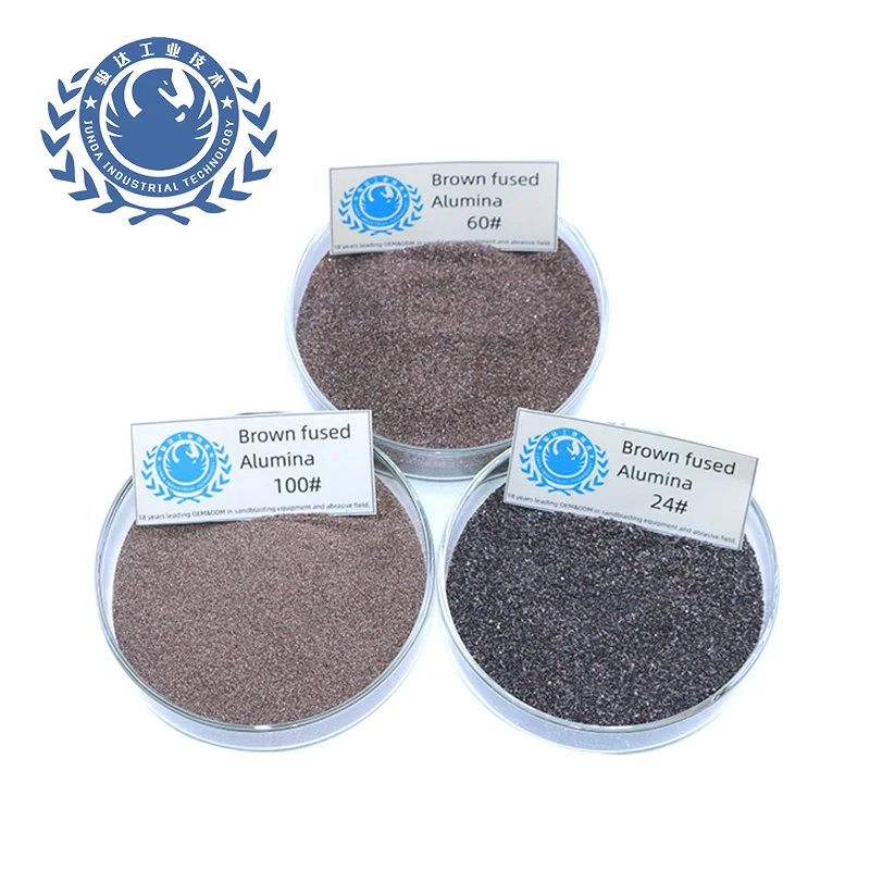 Durable use Blasting Grit Aluminium Oxide  80 for Sandblasting white/brown fused alumina powder