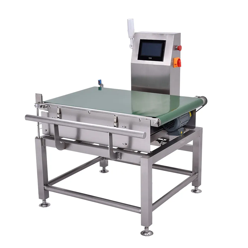 60kg Bearing Weight Self Study Mode Dynamic Check Weigher Excellent Belt Conveyor Checker Weight Machine