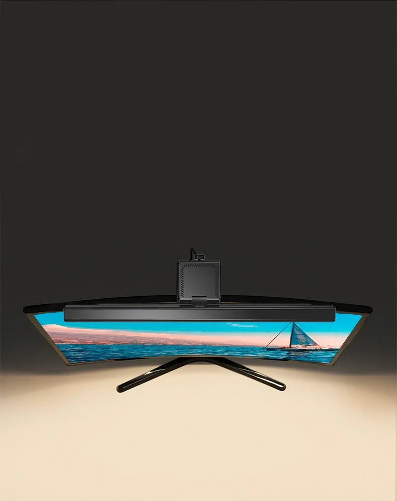 Laptop led smart eye protection clip lamp office reading computer monitor screen hanging lamp