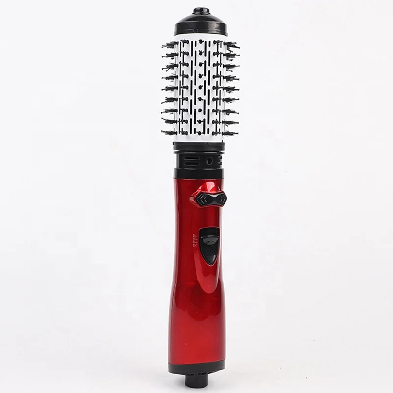 2-in-1 Electric Rotating Hair Curlyer Comb with 2 Head 50mm Combines Hair Dryer&Iron Brush 3 Level Professional Dropshipping