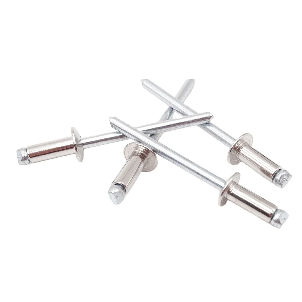 High Quality Pop Rivet Different Sizes Aluminium SS Stainless 304 Steel External Lock Structural Blind Rivet Open Type Rivets