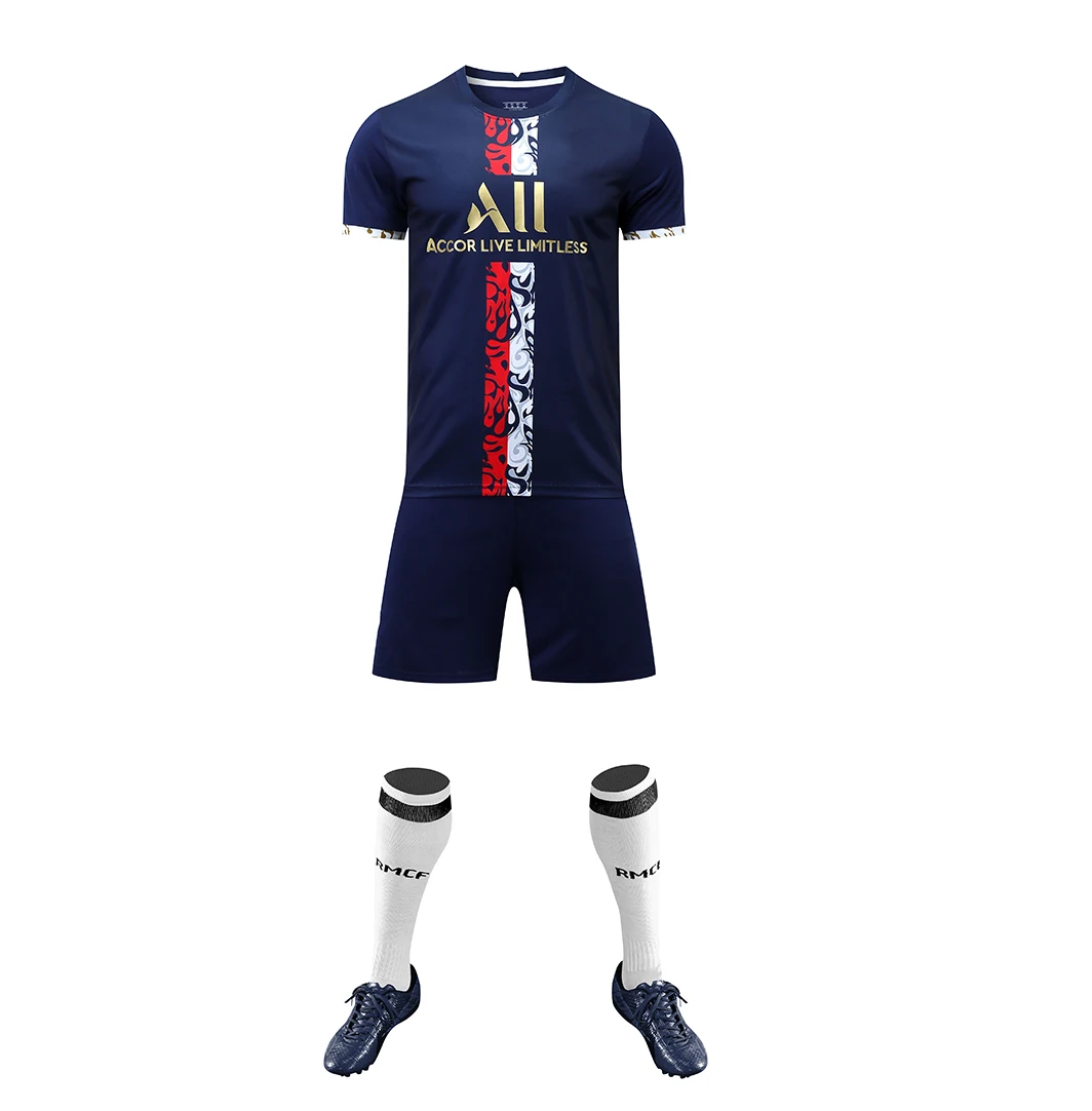 Factory Custom Paris jersey 22 23 No. 30 quick dry Soccer Uniform football Shirt Football Jersey Soccer Wear