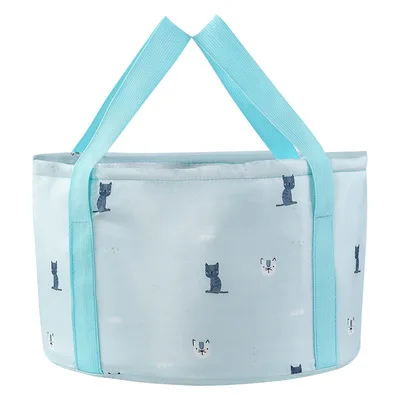 Customizable Travel Foot Bag Thermal Insulation Outdoor Foldable Bucket