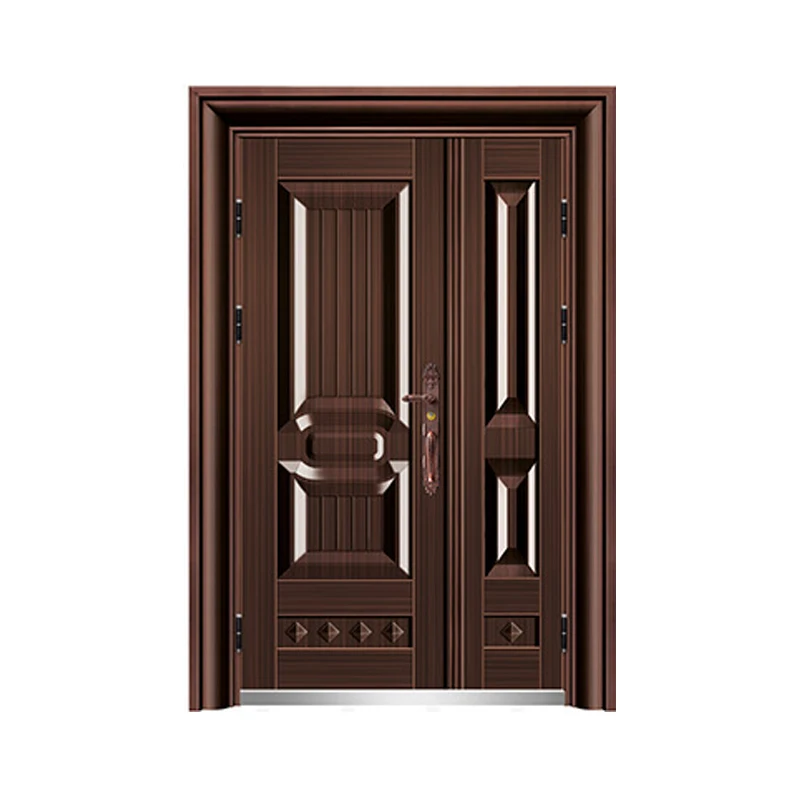 Non-standard door nice design security steel door exterior house door from china