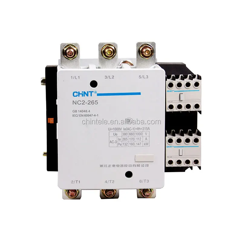 AC50/60Hz long mechanical life CHINT general electric magnetic contactor 24v 220v with good price