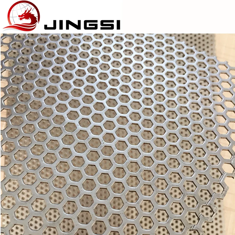 Stainless Steel Honeycomb Perforated Metal Mesh Cladding Panels aluminum perforated mesh metal perforated steel plate with hole