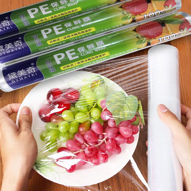 Good for Food Storage Good Fresh Wrap Stretch Household Plastic PE Cling Film