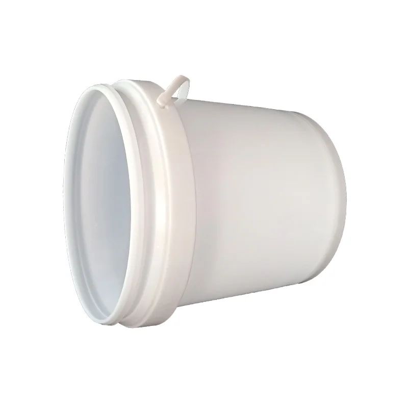 Recyclable 3L Plastic bucket with Tear Strip Sealed Lid Barrel For Packaging Factory Sale food grade plastic pail with handle