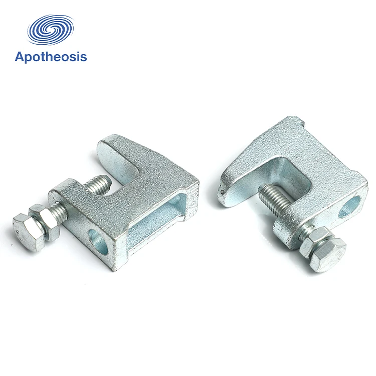 High Quality Malleable Iron Hot Sale Unistrut Swiveling Malleable Steel Beam Clamp