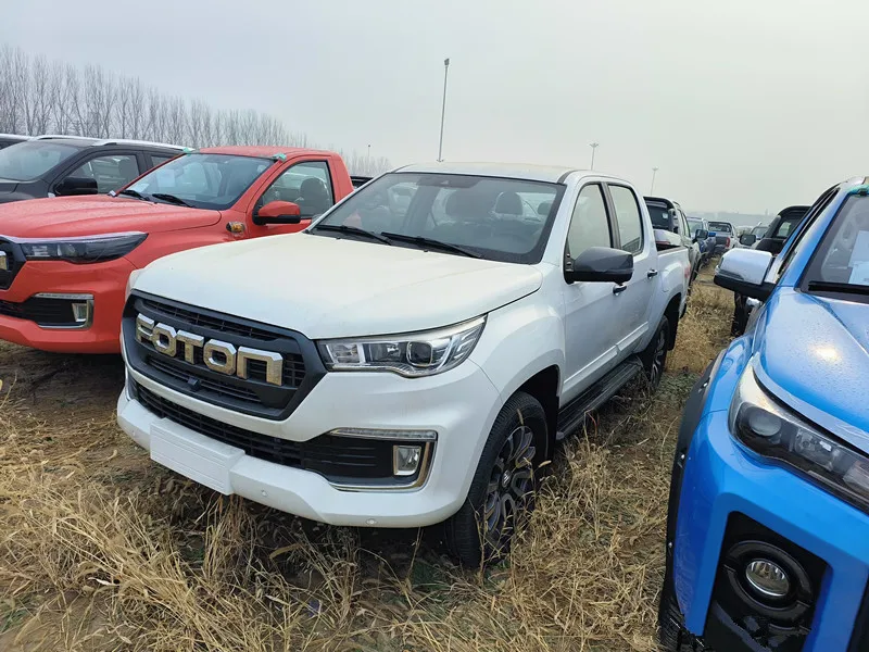 Foton бензиновый дизельный НОВЫЙ Пикап 4x4 грузовик с 5 местами пикап двойной кабиной для продажи