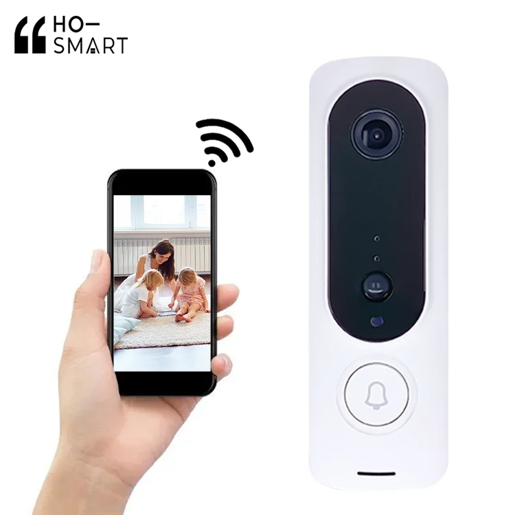 Wireless Smart Sensor Door Bell with Camera Wifi Video Doorbell Video Intercom Door Phone