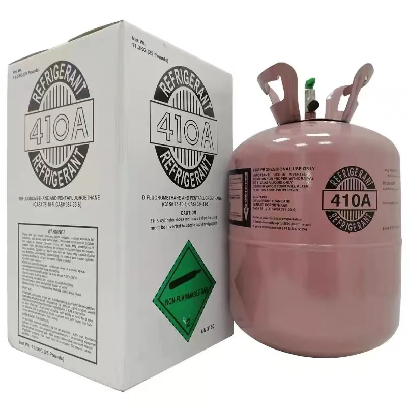 Hot selling manufacturers supply air conditioner R410a 410A gas 11.3kg R410a refrigerant