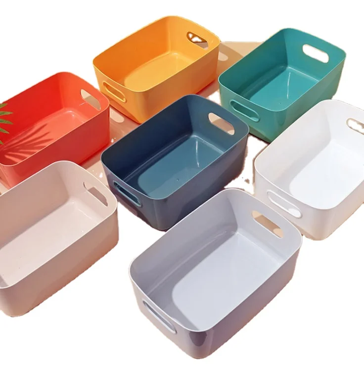 Домашний Настольный ящик для хранения с корзиной