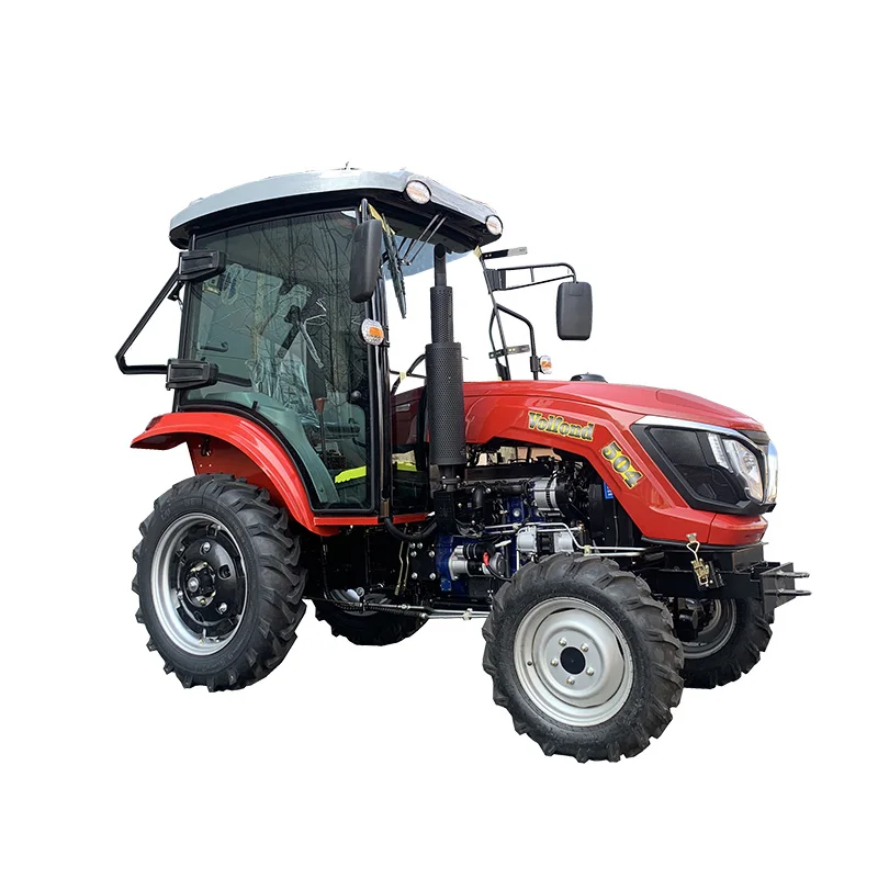 Volford VF504 tractor YTO brand 4 cylinder diesel engine  50hp 4x4 8+2 shift LCL Packing cabin loader tractor  in Australia