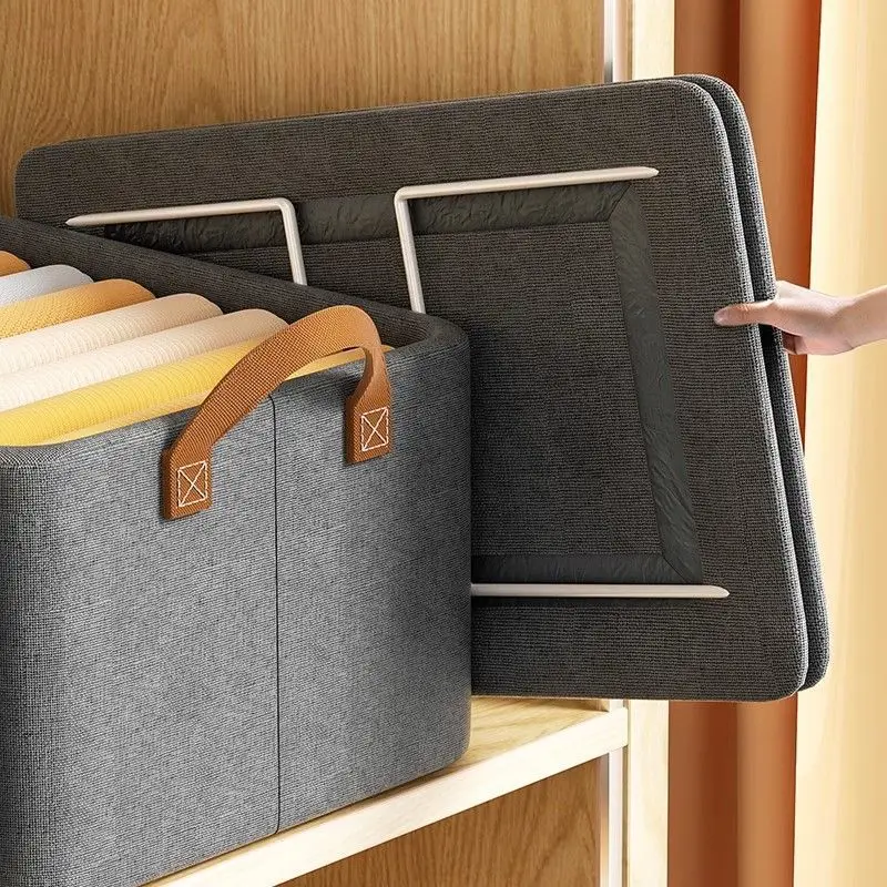 Household Wardrobe Storage Box Drawer Type Large Capacity Foldable Clothes Jeans Portable Storage Box