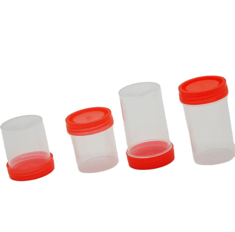 Polypropylene  5ml,20ml,30ml,40ml,60ml,90ml,120ml hospital medical pp urine and stool specimen cup