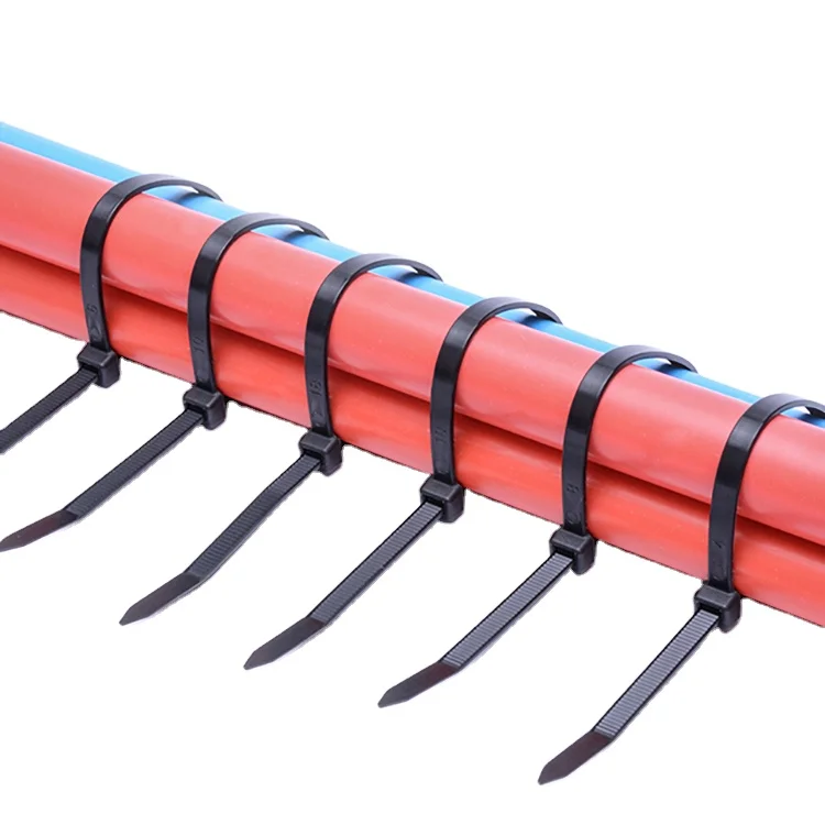 UV Resistant Zip Ties black Self Locking Plastic Cable Tie self locking nylon cable tie