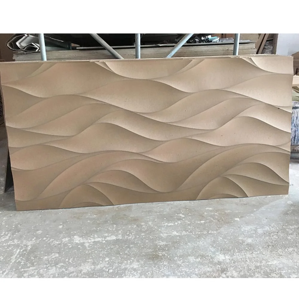 3D wooden wall facade for hotels wall decoration