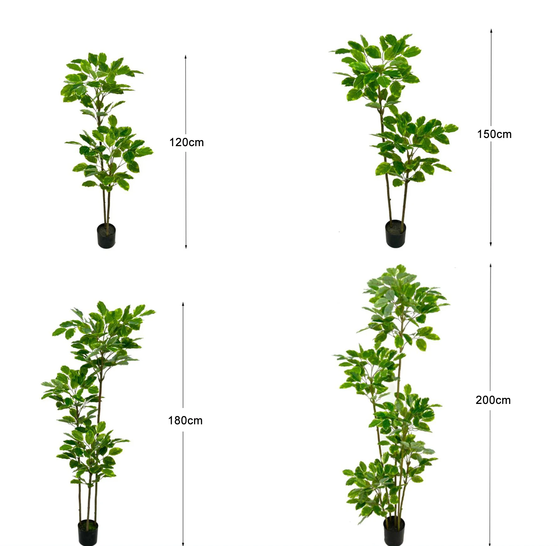 Premium Artificial Plants for Garden Home Ornaments Evergreen Outdoor Ficus Altissima For Sale -149