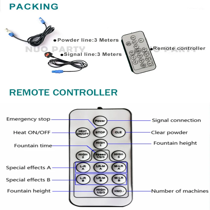 750W Stage Effect Cold Sparkler Fireworks Machine