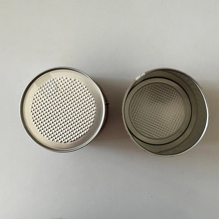 Food grade sealed tinplate can round  tin cans