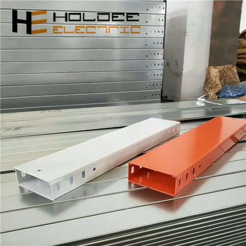 electro galvanized cable tray/gi cable duct/metal trunk