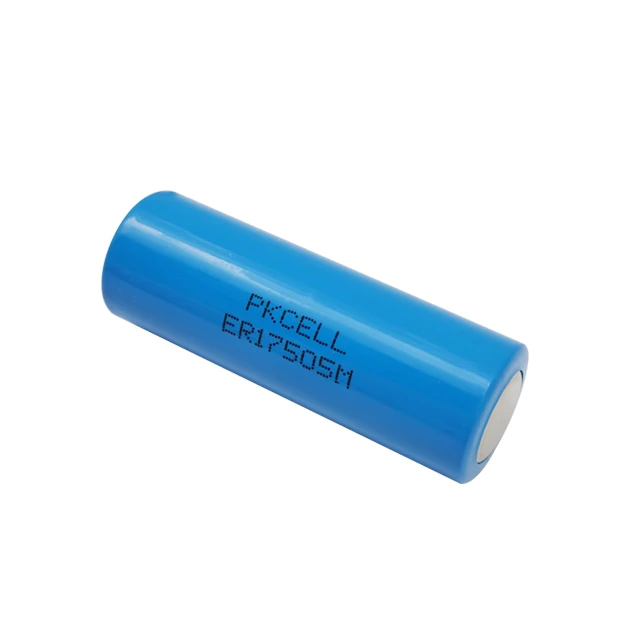 Low Temperature Environment A Size 2800mah Power Type Er17505m Li-Socl 2 Battery For Sensor, Iot , Smart Meter