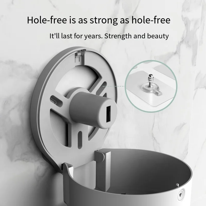 Wholesale 2022 new Public toilet jumbo large roll tissue paper dispenser holder black wall mounted bathroom with phone shelf