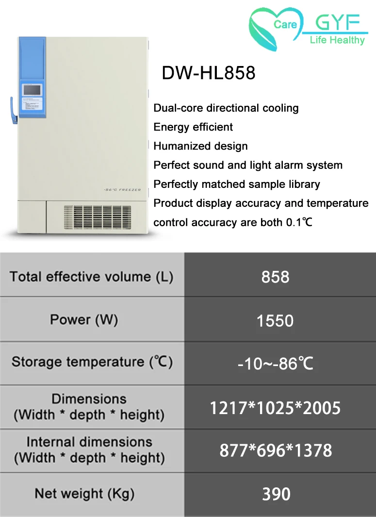 Refrigerator manufacturer displays mini low temperature vaccine vaccine refrigerator