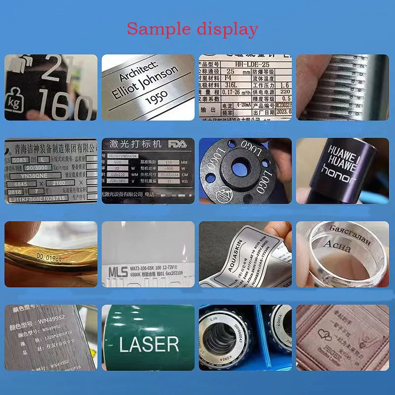 Factory Hot Sale Portable Max Raycus Jpt Mopa Laser Marking Machine For Metal Engraving Printing Machines
