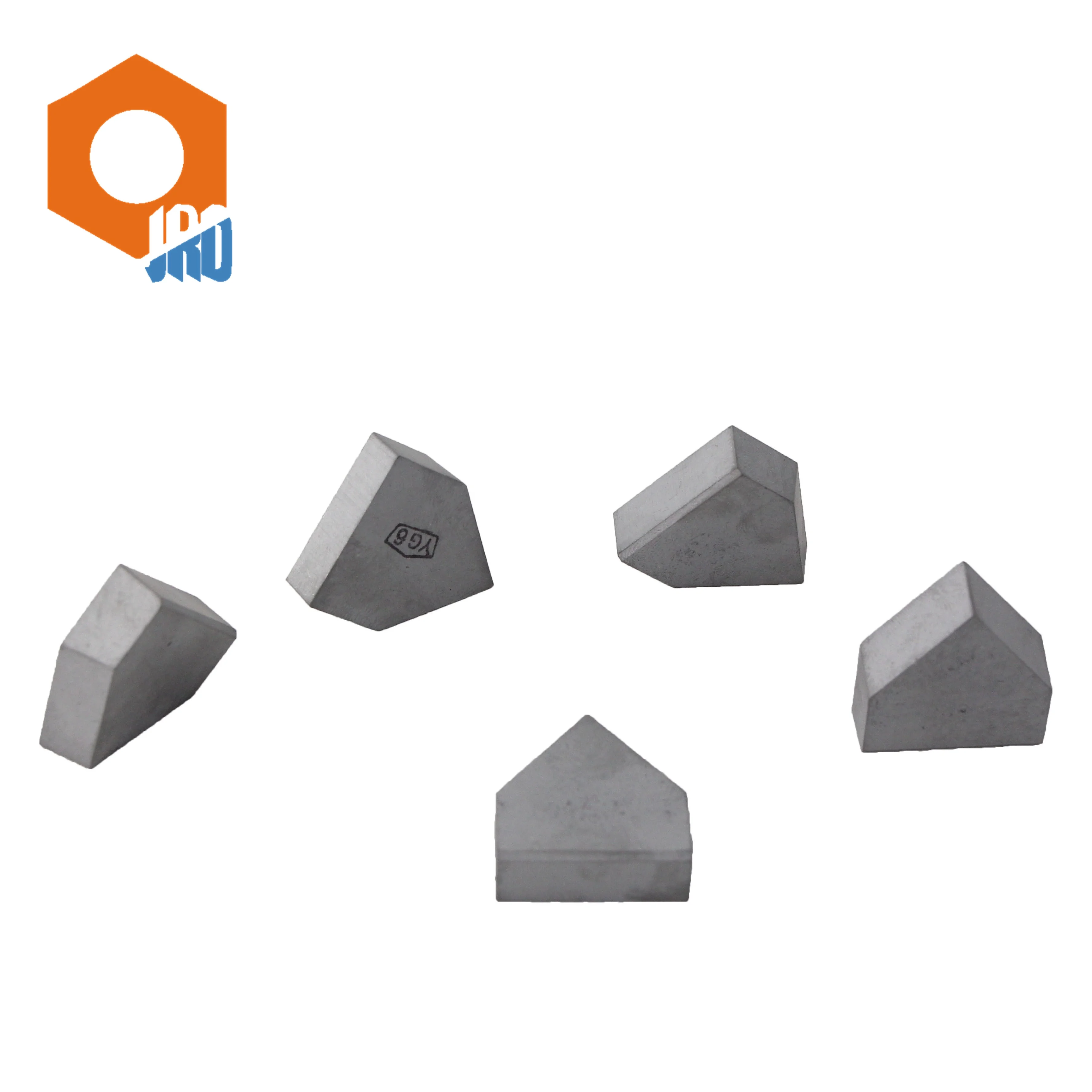Customized high quality tungsten carbide cutter head brazed tips
