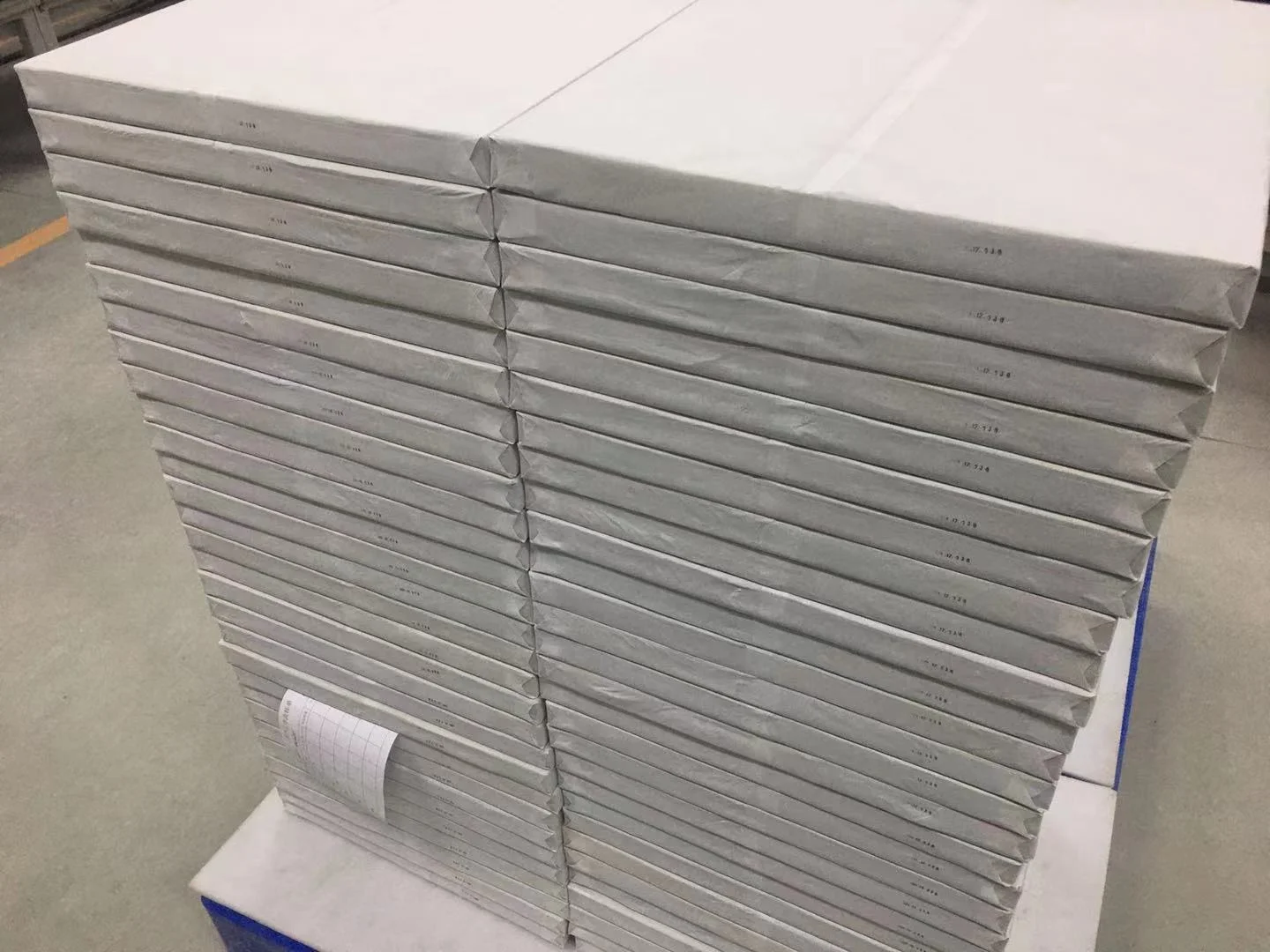 Wholesale silica powder vig board of fumed silica covered fiber glass cloth convenient for building paste