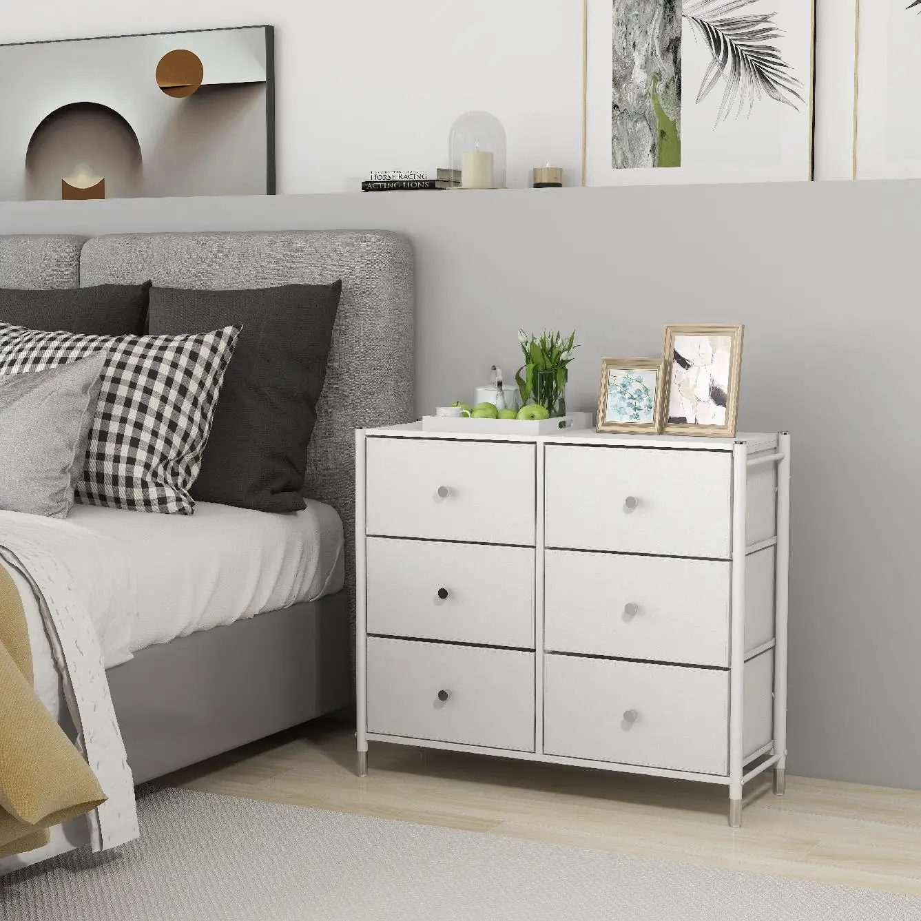 Excellent Quality drawer storage cabinet Tv Dresser Sturdy Steel Frame