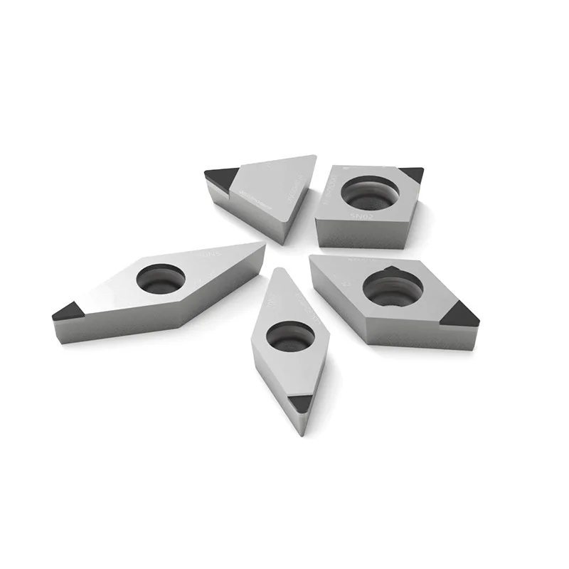 Diamond Insert PCD CBN CNC Lathe Turning Tool Insert for Aluminum Turning Parts Accessories