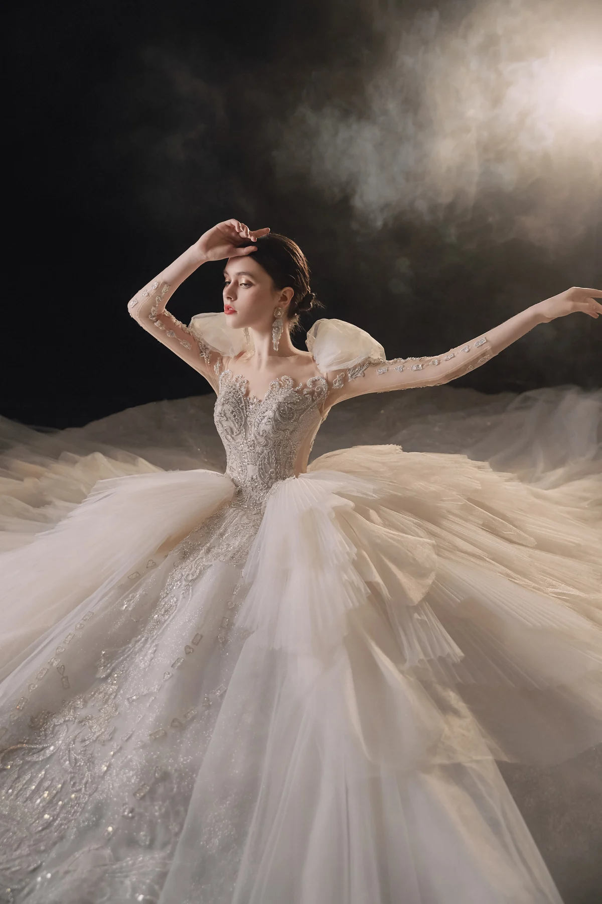 Custom Made Ball Gown Wedding Dresses Suzhou Direct Manufacturer of High Quality Luxury Wedding Dresses Civil Long Tail