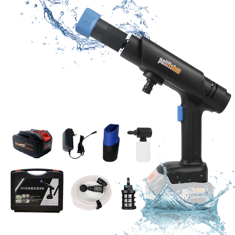High quality high pressure cleaner manufacturers selling Battery Pressure Car Washer